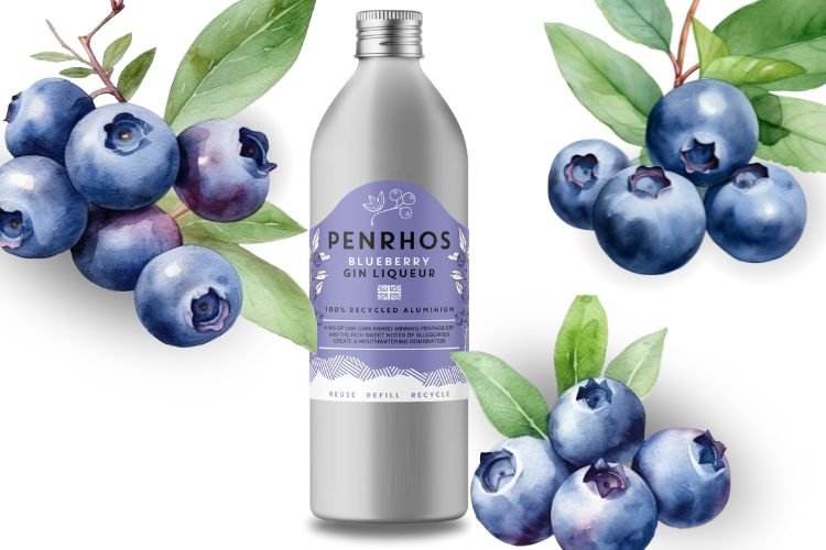 Penrhos Blueberry Gin Liqueur